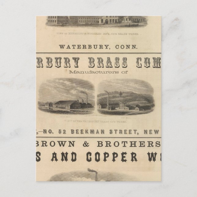 Benedict and Burnham Manufacturing Company Postcard (Front)