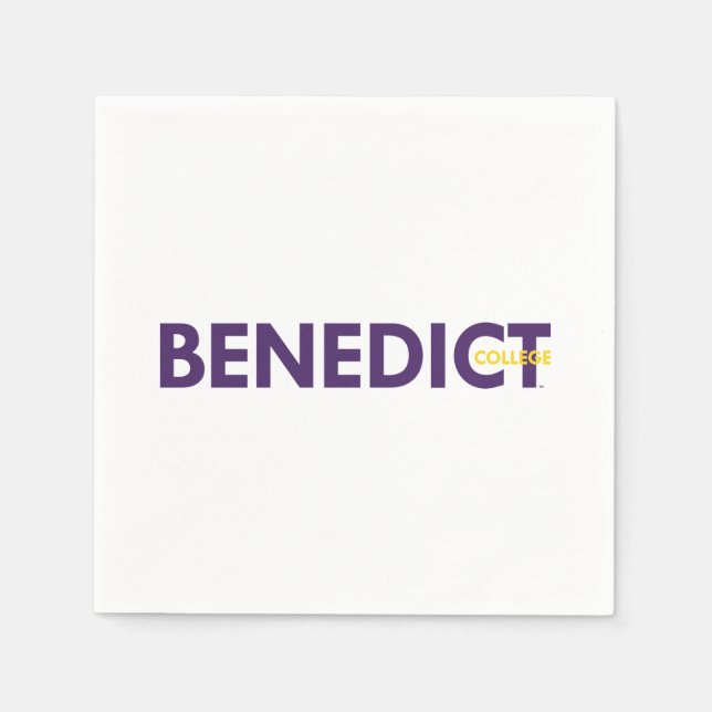 Benedict College Napkin (Front)