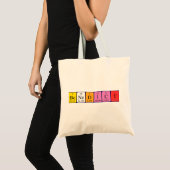Benedict periodic table name tote bag (Front (Product))