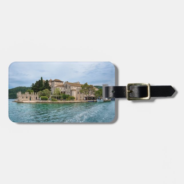 Benedictine monastery on Mljet island - Croatia Luggage Tag (Front Horizontal)