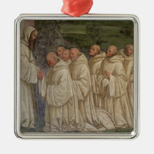 Benedictine Monks, from the Life of St. Benedict ( Metal Tree Decoration