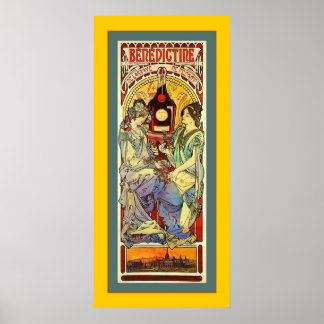 Benedictine ~ Vintage Advertising Poster