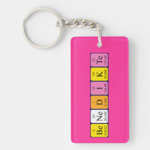 Benedikte periodic table name keyring