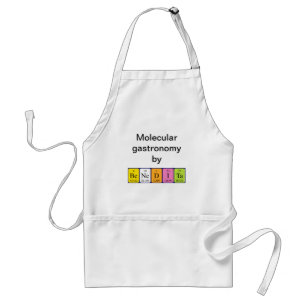 Benedita periodic table name apron