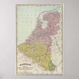 Benelux Countries Poster