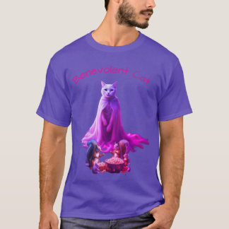 Benevolent Cat bestows Gifts on the Squirrels T-Shirt