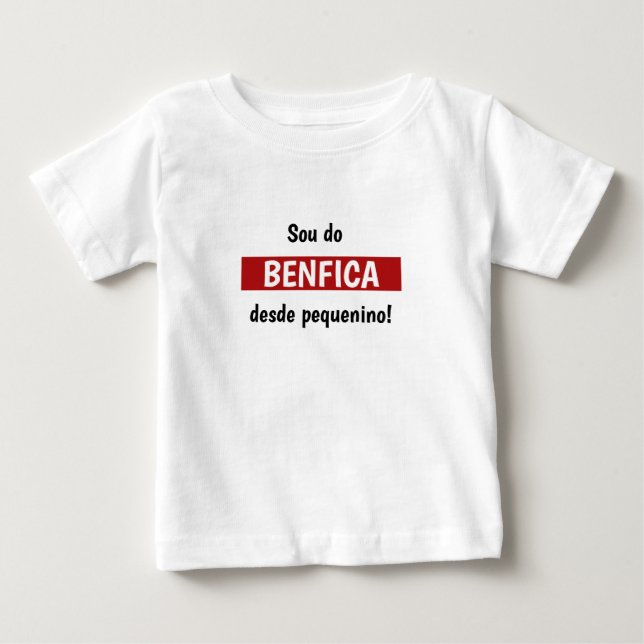 Benfica Baby Jersey Bodysuit (Front)