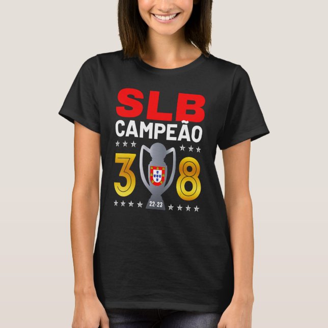 Benfica Campeao 38 Portugal 2 T-Shirt (Front)