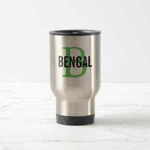 Bengal Breed Monogram Travel Mug