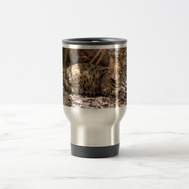 Bengal Cat 013 Travel Mug (Center)