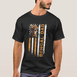 BENGAL Cat DAD Bengal Cat Lover Owner Bengal Cat T-Shirt