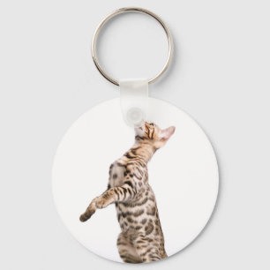 Bengal Cat Key Ring