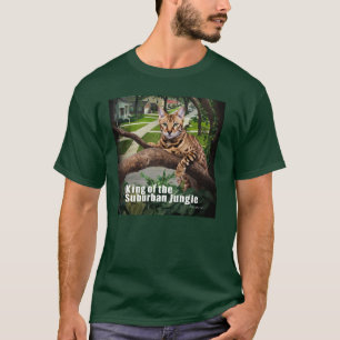 Bengal Cat: King of the Suburban Jungle  T-Shirt