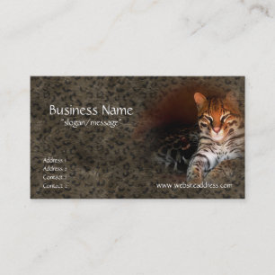 Bengal Cat/Kitty Business Cards