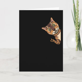 Bengal Cat Leopard Cat Lover Card