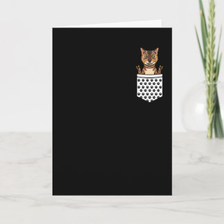 Bengal Cat Leopard Cat Lover Card