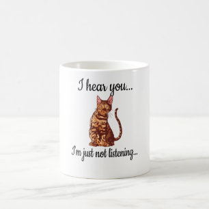 Bengal Cat Lover Cat Owner Rosetted Bengal Girl Coffee Mug