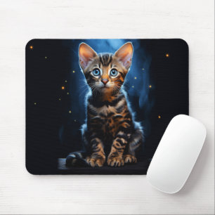Bengal cat mouse mat