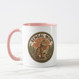 Bengal Cat Mug Cat Mum Gift For Her Coffee Cup