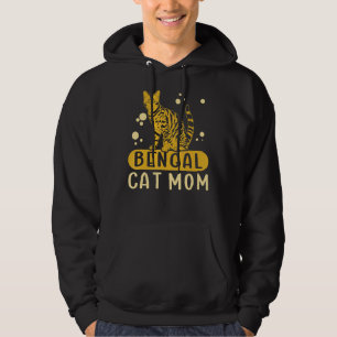 Bengal Cat Mum Cat Owner Bengal_1 Hoodie