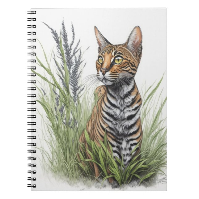 Bengal Cat Notebook (Front)