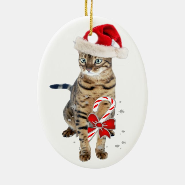 Bengal Cat Ornaments (Back)