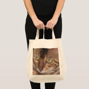 Bengal Cat - Reusable Shopping Tote Bag
