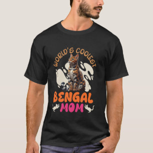 Bengal Cat WORLD'S COOLEST BENGAL MOM Bengal Women T-Shirt