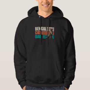 Bengal Cats Bengal Cat DAD BENGAL Father DADDY Hoodie
