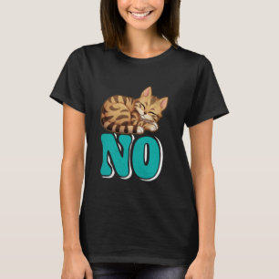 Bengal Cats NO Stubborn Bengal Cat Owners Funny T-Shirt