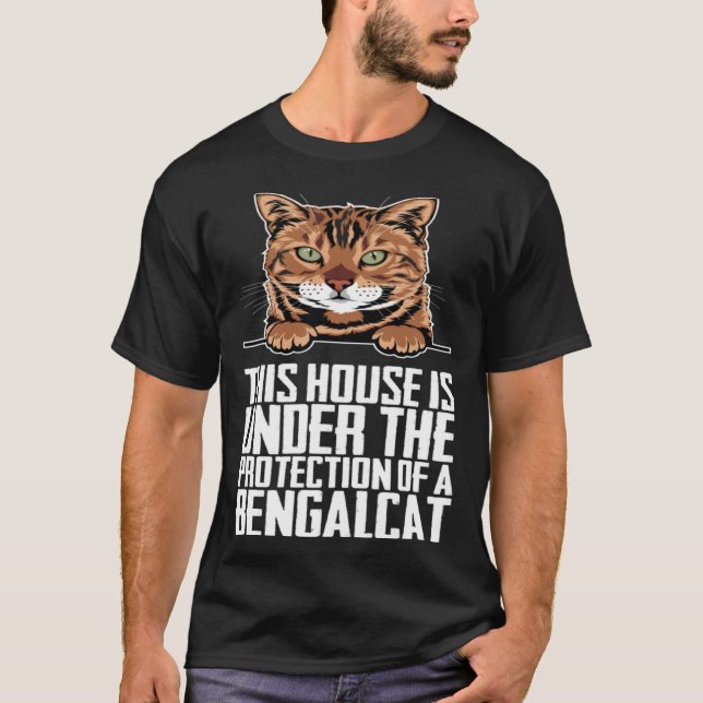 Bengal kitten  Bengal mom  Bengal dad  6 T-Shirt (Front)