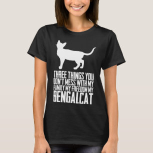 Bengal kitten Bengal mum Bengal dads T-Shirt