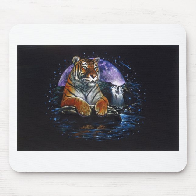 Bengal Moon Mouse Mat (Front)