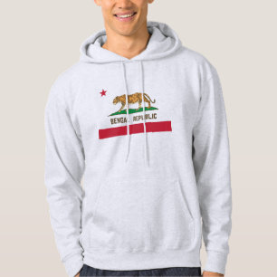 Bengal Republic Tiger Flag Bengali Pride Hoodie