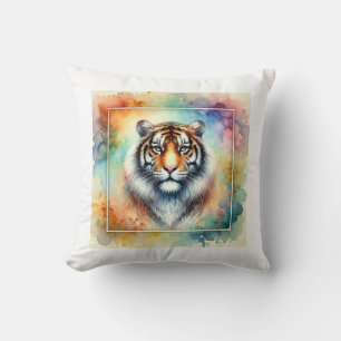 Bengal Tiger 190624AREF114 - Watercolor Cushion