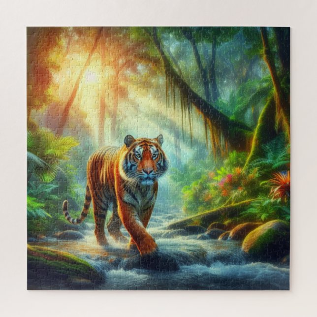 BENGAL TIGER 2 JIGSAW PUZZLE (Vertical)