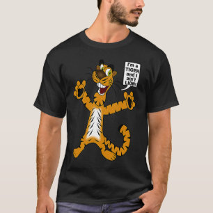 Bengal Tiger ain't Lion Pun  Metaphor for Kids to  T-Shirt