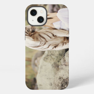 Bengal Tiger and Lady iPhone 13 Case