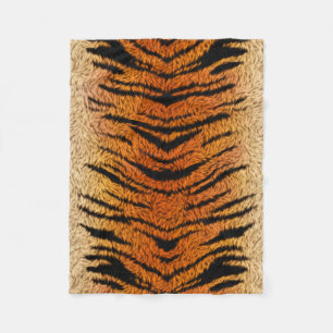 Bengal Tiger Animal Fur Fleece Blanket