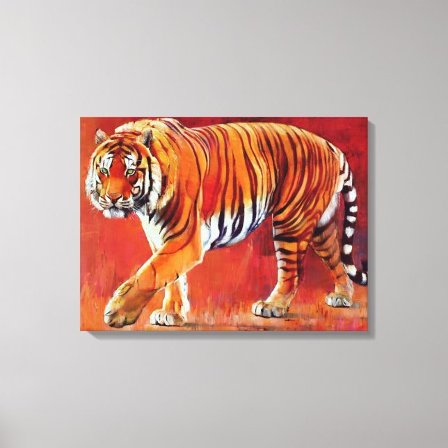 Bengal Tiger Canvas Print (Front)
