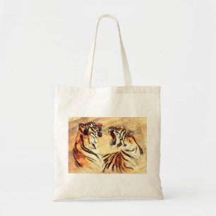 Bengal Tiger Cat Feline Mammal Exotic Wildcat Tote Bag