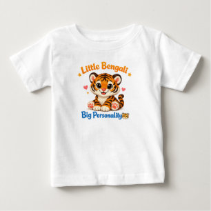Bengal Tiger Cub Baby Bodysuit
