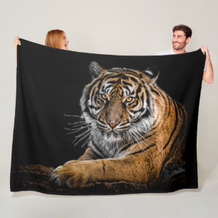 BENGAL TIGER FLEECE BLANKET