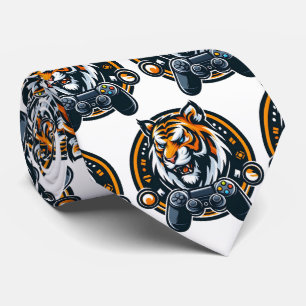 Bengal Tiger Gamer Neck Tie