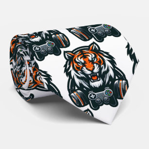 Bengal Tiger Gamer Neck Tie
