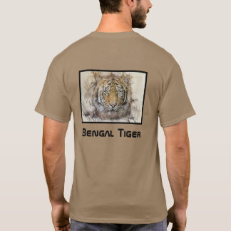 Bengal Tiger Illustration T-Shirt