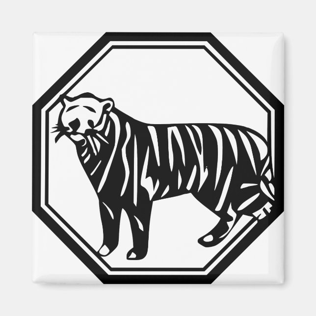 Bengal Tiger Magnet (Front)