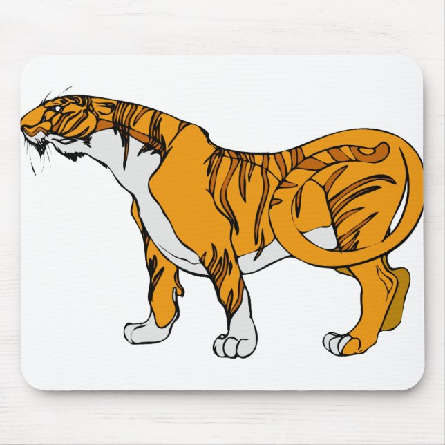 Bengal Tiger Mouse Mat (Front)