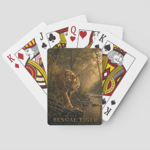 Bengal Tiger Sal Forest ANIMALS Playing Cards