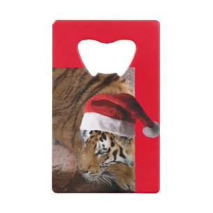 Bengal Tiger Santa Claus